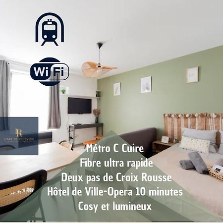 Art De Recevoir - L'Ecrin De Margnolles - Croix Rousse - Metro C-Cuire Caluire-et-Cuire Exterior foto